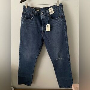 Women Levi's high rise straight leg denim jeans BNWT 32x28
